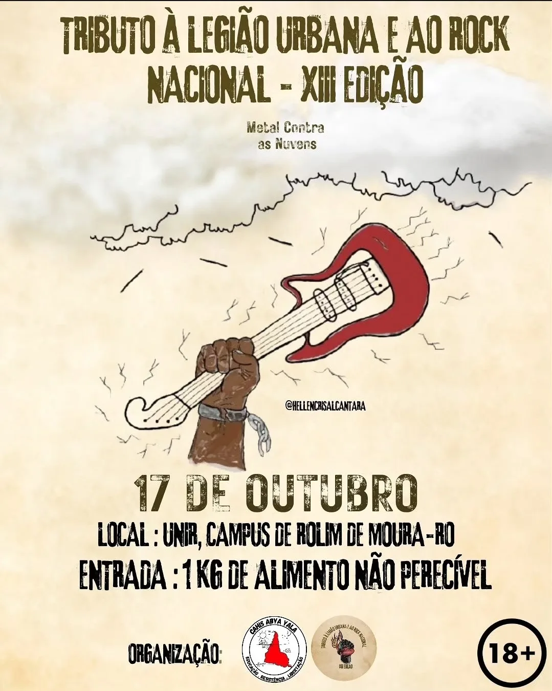 Tributo à Legião Urbana e ao Rock Nacional - XIII Edição