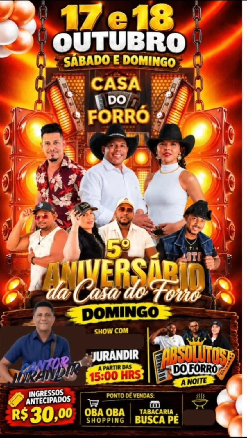 5º Aniversário da Casa do Forró